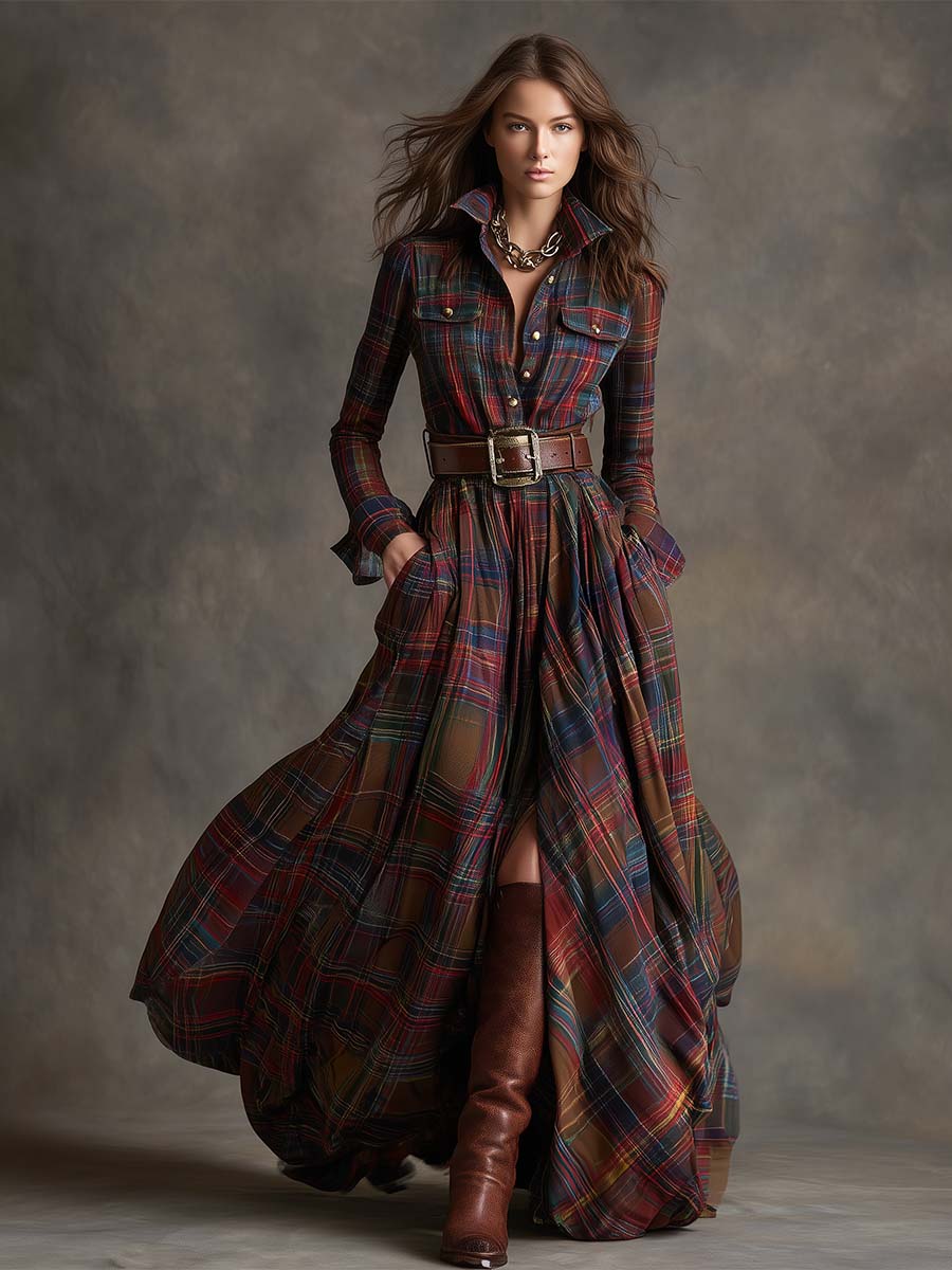 Classic elegant everyday maxi dress for women | Evelynne -7