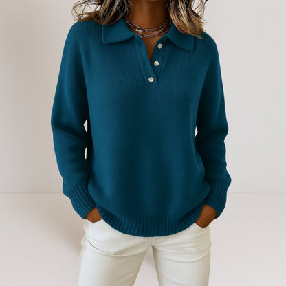 Classic relaxed knit jumper for women | Juliette -2