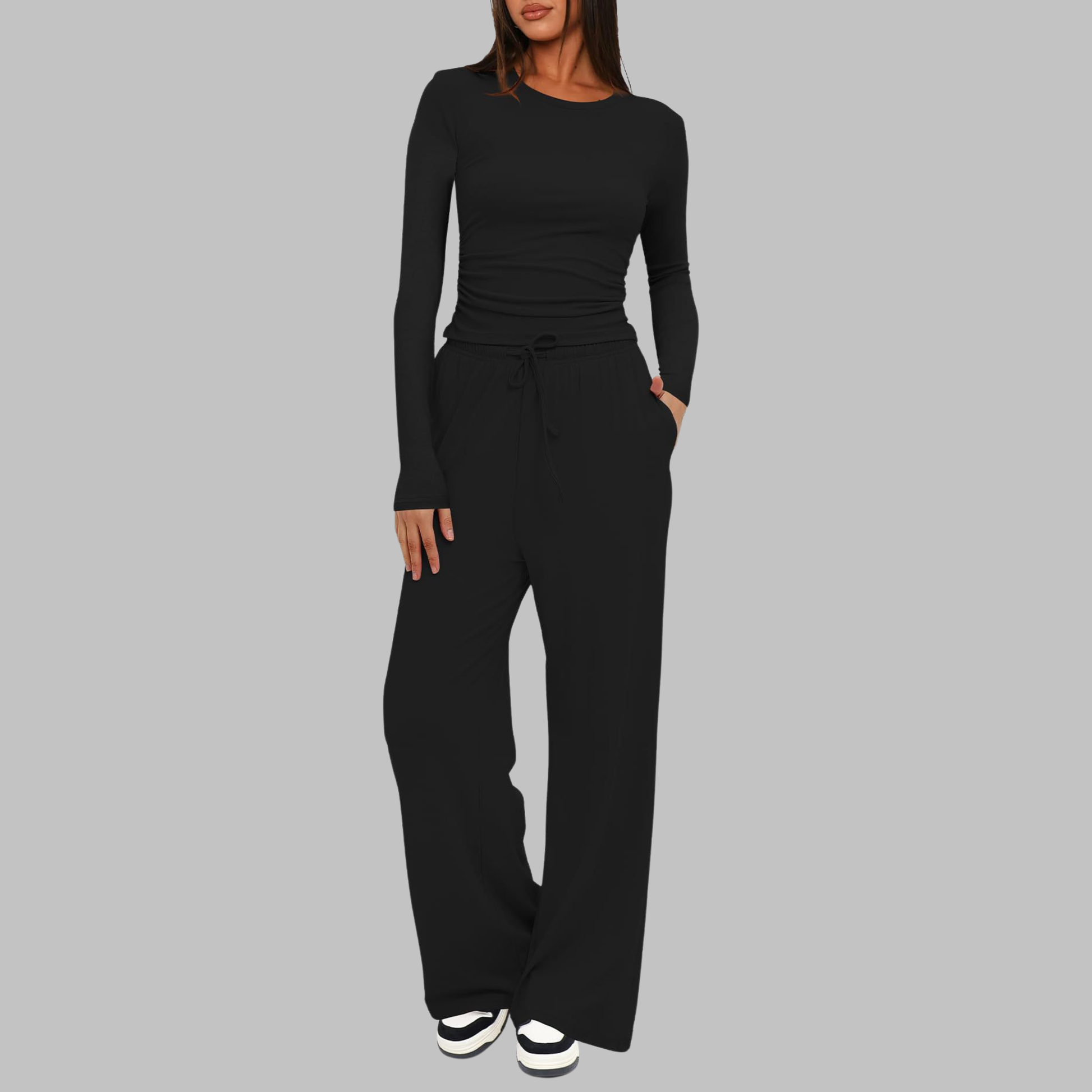 Smart everyday tailored trousers for women | Janny -1