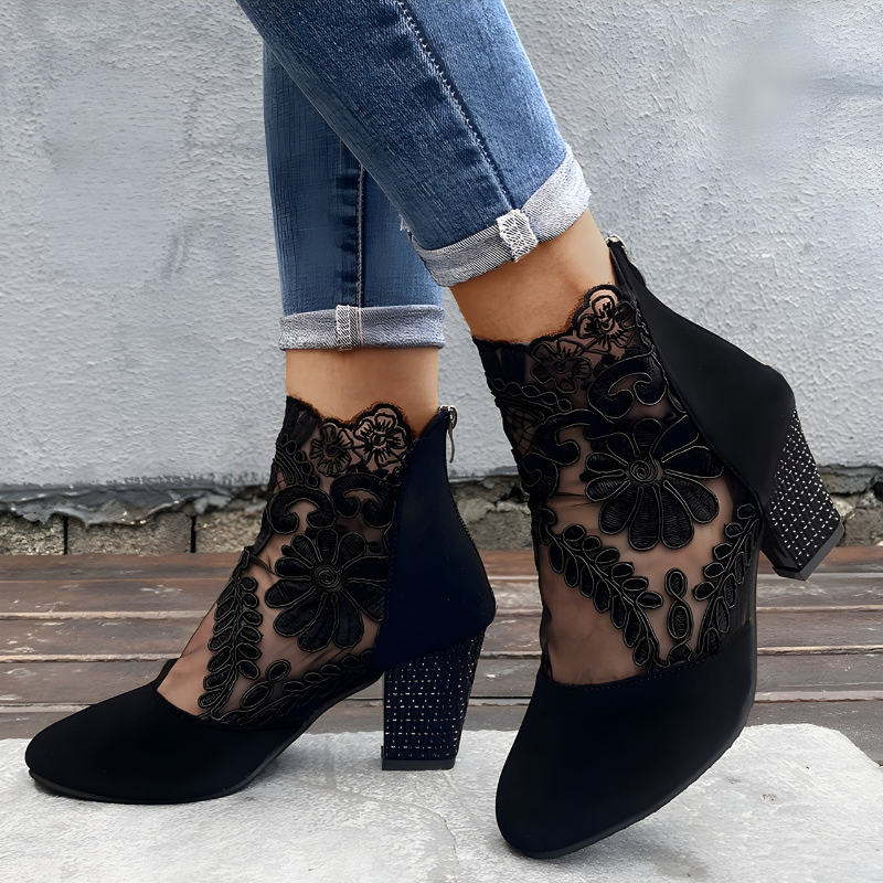 Classic elegant statement heels for women | Margarith -1