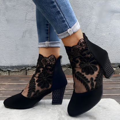 Classic elegant statement heels for women | Margarith -1