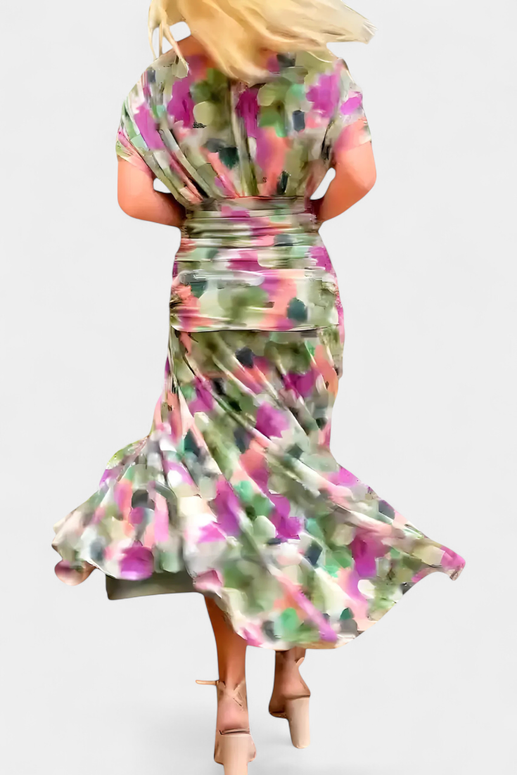 Elegant everyday relaxed maxi dress for women | Florendra -20