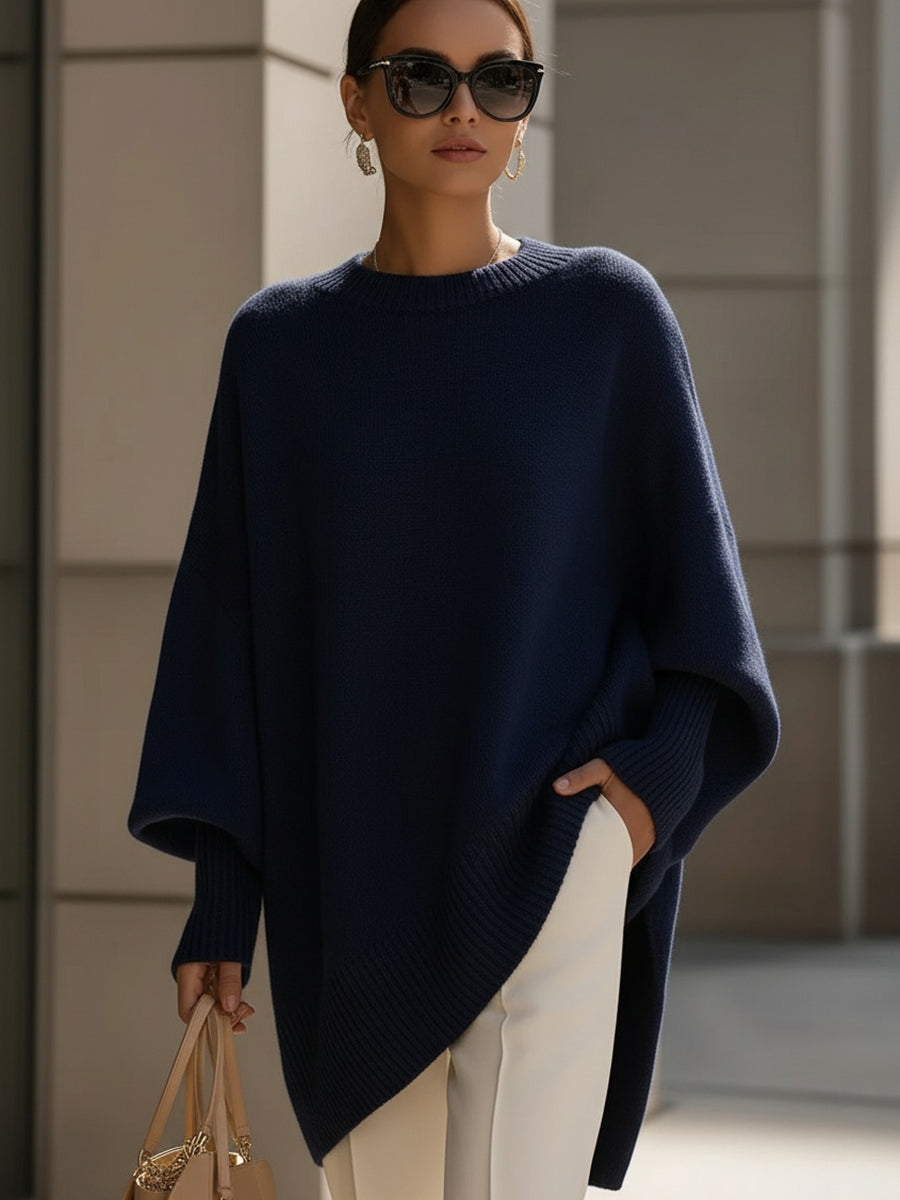 Classic cosy relaxed jumper for women | Clare -5