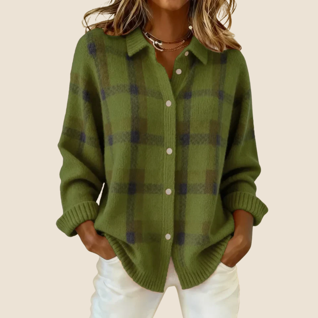 Cosy relaxed ribbed jumper for women | Vivienne -9