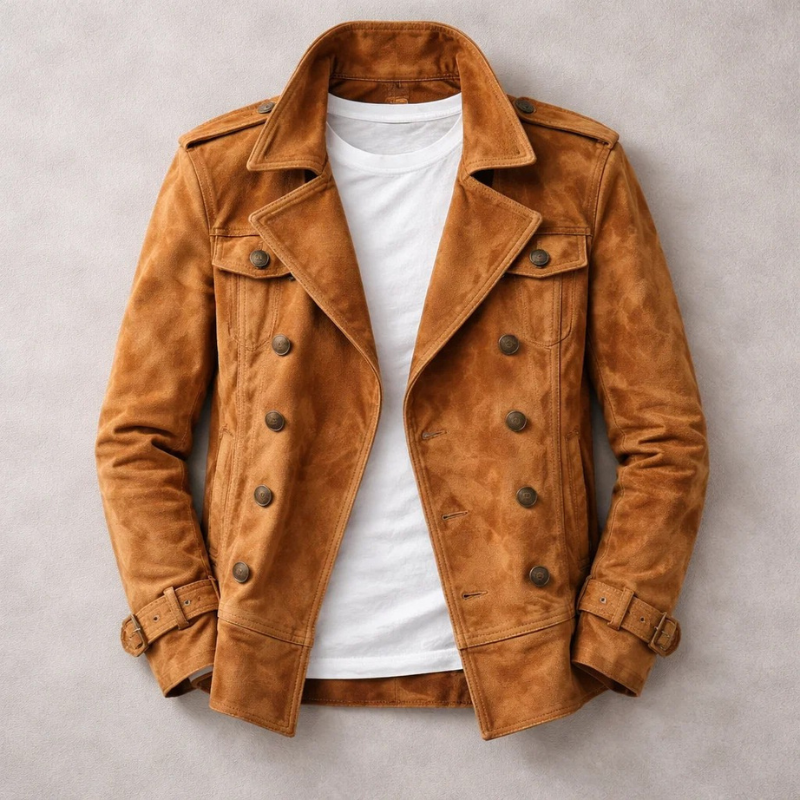 Elegant warm insulated coat for men | Harrington -1