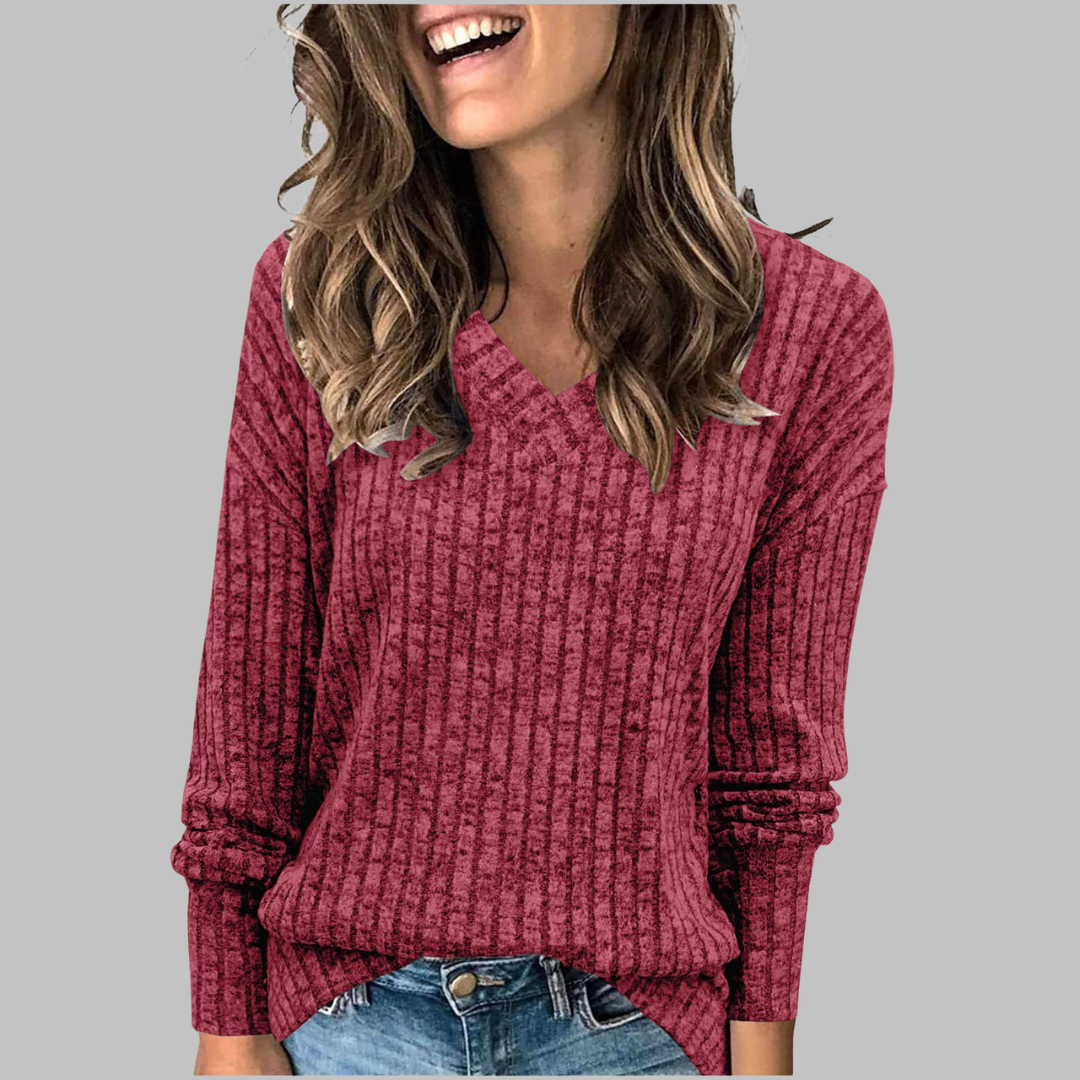 Soft everyday relaxed top for women | Deri -5
