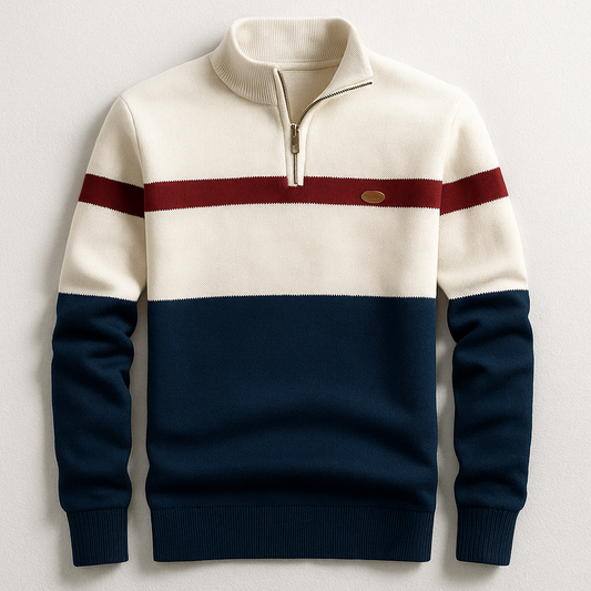 Cosy relaxed knit jumper for men | Colton -1