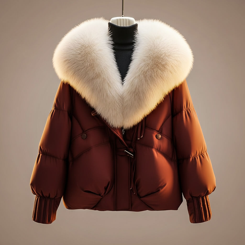 Elegant warm insulated coat for women | Marianne -1
