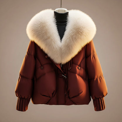 Elegant warm insulated coat for women | Marianne -1
