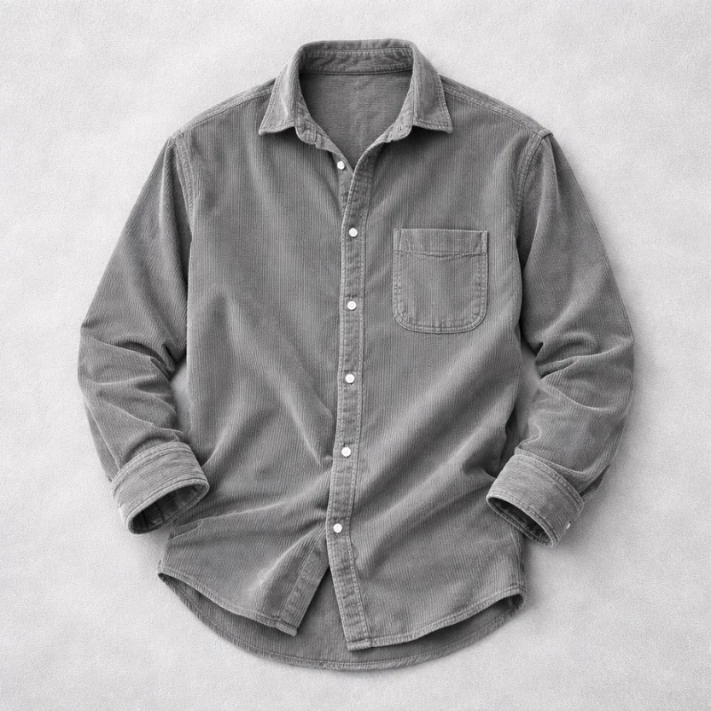 Classic smart relaxed shirt for men | Hudson -2