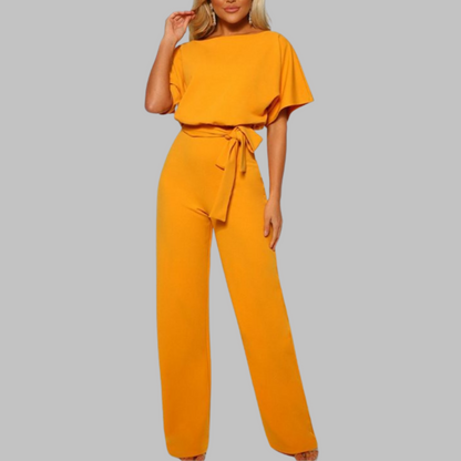 Elegant feminine relaxed jumpsuit for women | Wannon -2