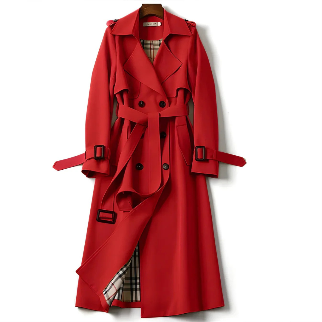 Classic refined everyday trench coat for women -13