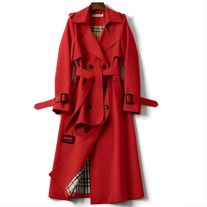 Classic refined everyday trench coat for women -13