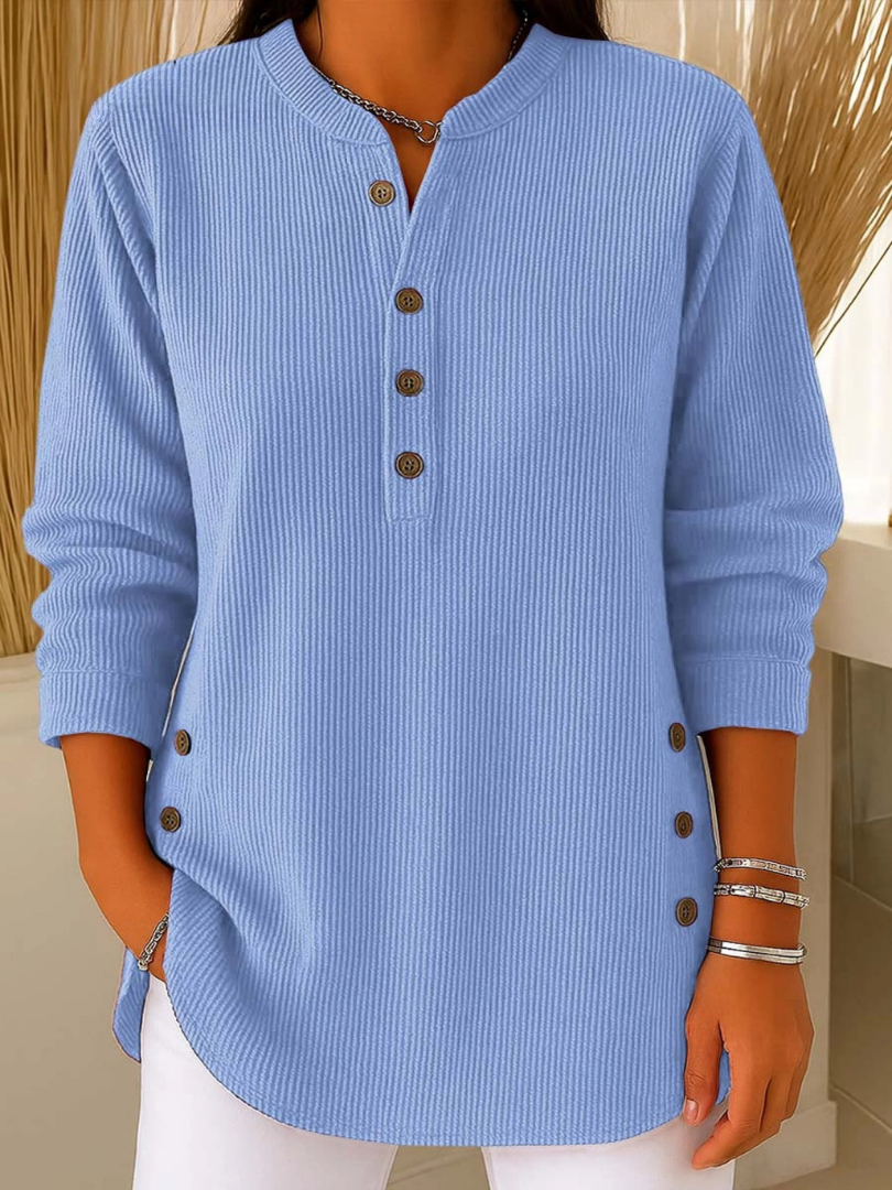 Soft versatile relaxed top for women | Eden -1