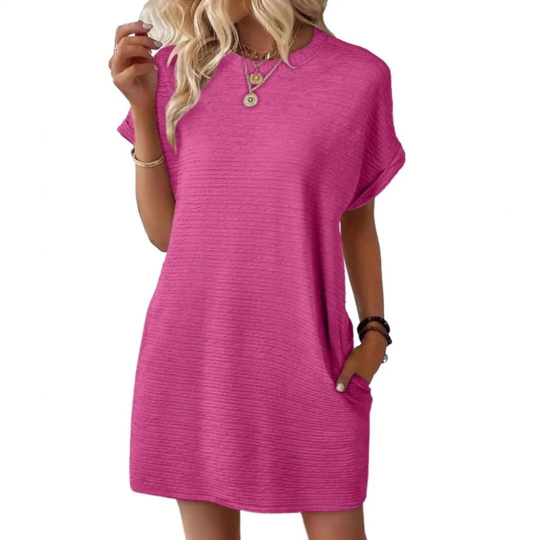 Classic everyday relaxed dress for women | EVASHA -1