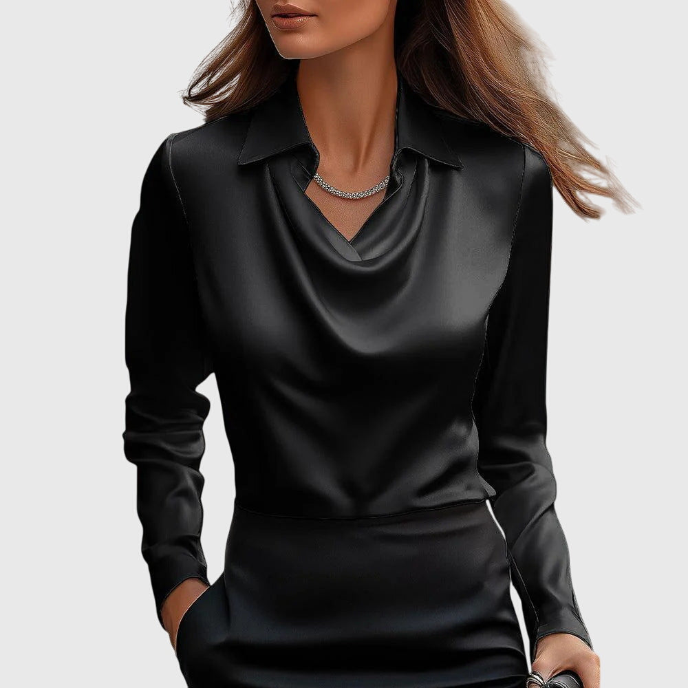 Elegant feminine everyday blouse for women | Brooklyn -4