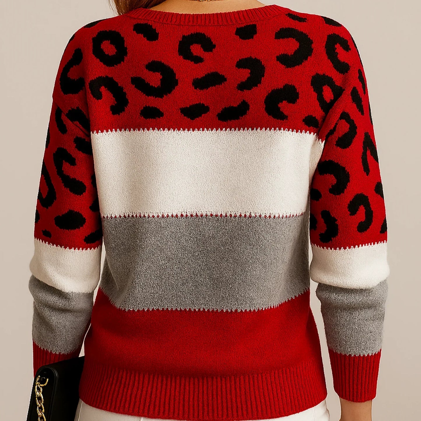 Classic soft ribbed jumper for women | Pascaline -8