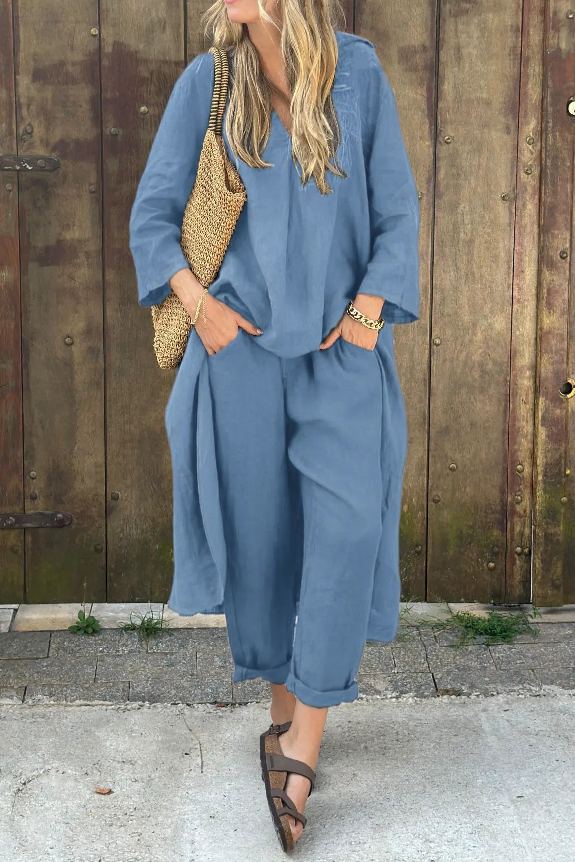 Refined soft versatile top for women | Olivia -5