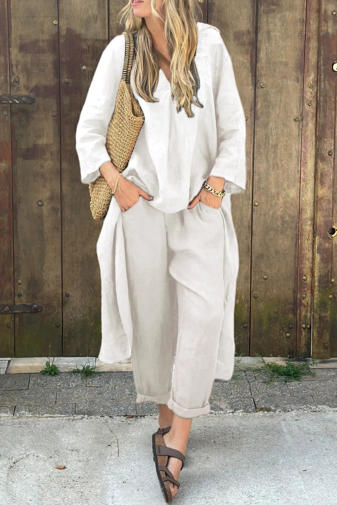 Refined soft versatile top for women | Olivia -6