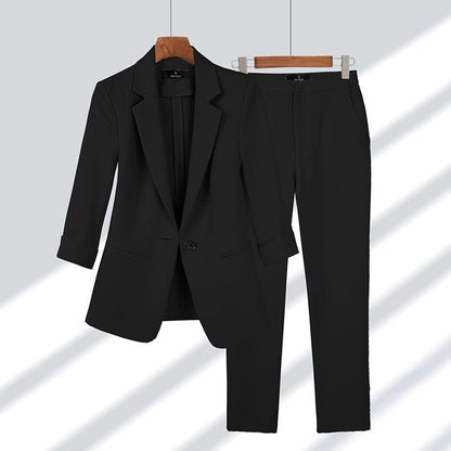 Classic smart tailored blazer for women | Chloe -3