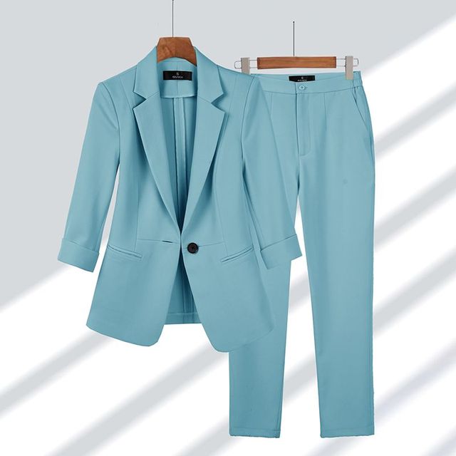 Classic smart tailored blazer for women | Chloe -6