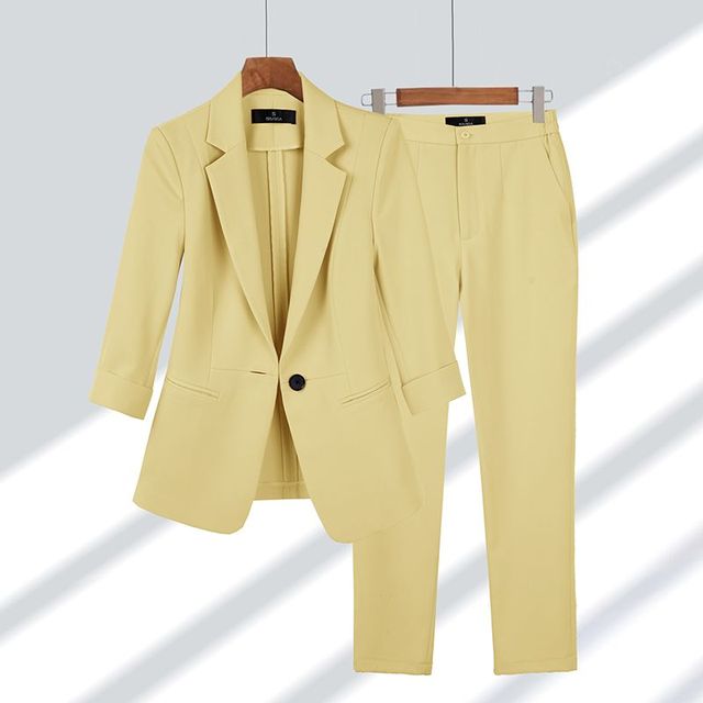 Classic smart tailored blazer for women | Chloe -7