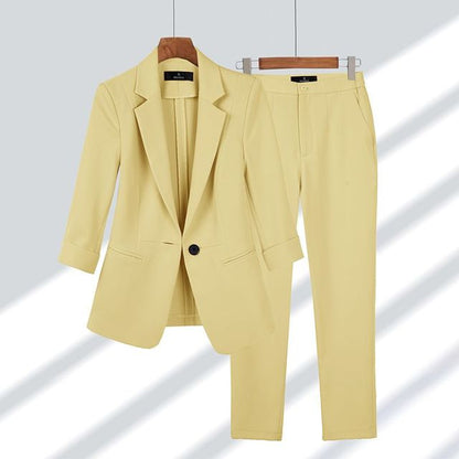 Classic smart tailored blazer for women | Chloe -7