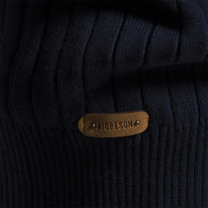 Cosy knit ribbed jumper for men | Zyric -4