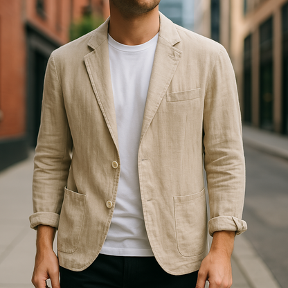 Classic smart tailored blazer for men | Rino -2