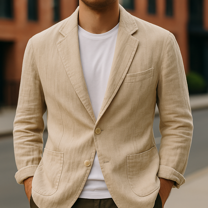 Classic smart tailored blazer for men | Rino -4