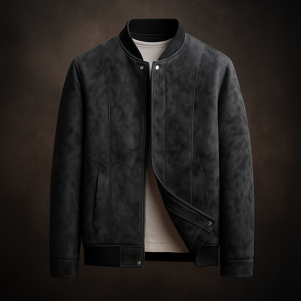 Classic everyday relaxed bomber jacket for men | Union -6