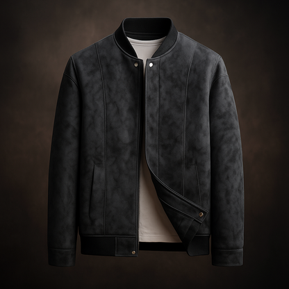 Classic everyday relaxed bomber jacket for men | Union -6