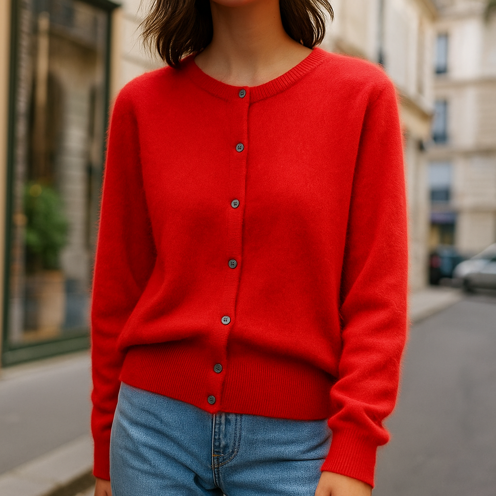 Classic soft knit jumper for women | Fiorenza -9