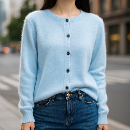 Classic soft knit jumper for women | Fiorenza -12