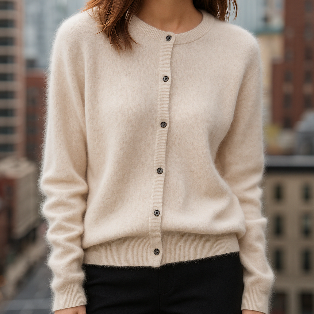Classic soft knit jumper for women | Fiorenza -5