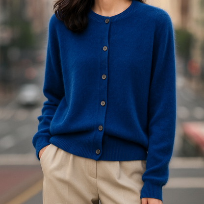 Classic soft knit jumper for women | Fiorenza -8