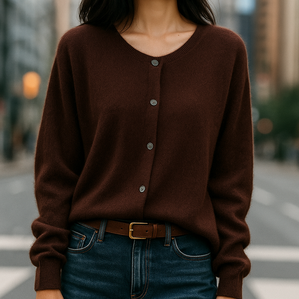 Classic soft knit jumper for women | Fiorenza -3