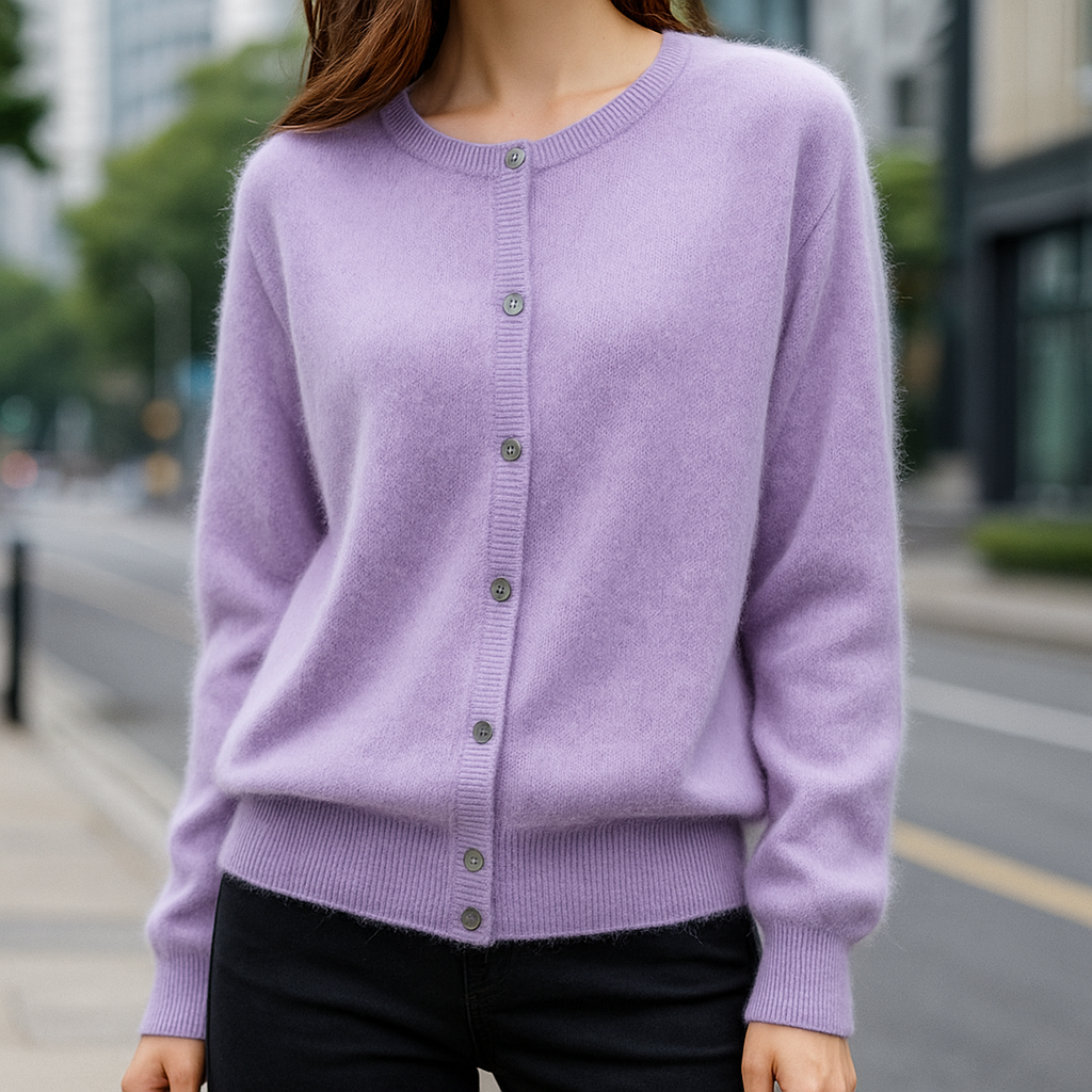 Classic soft knit jumper for women | Fiorenza -10