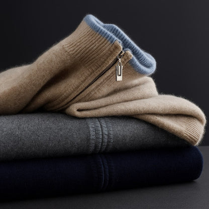 Classic soft ribbed cardigan for men | Alessio -7