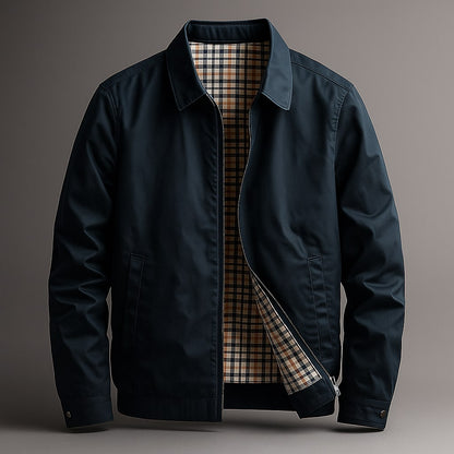 Refined lightweight relaxed jacket for men | Callum -2