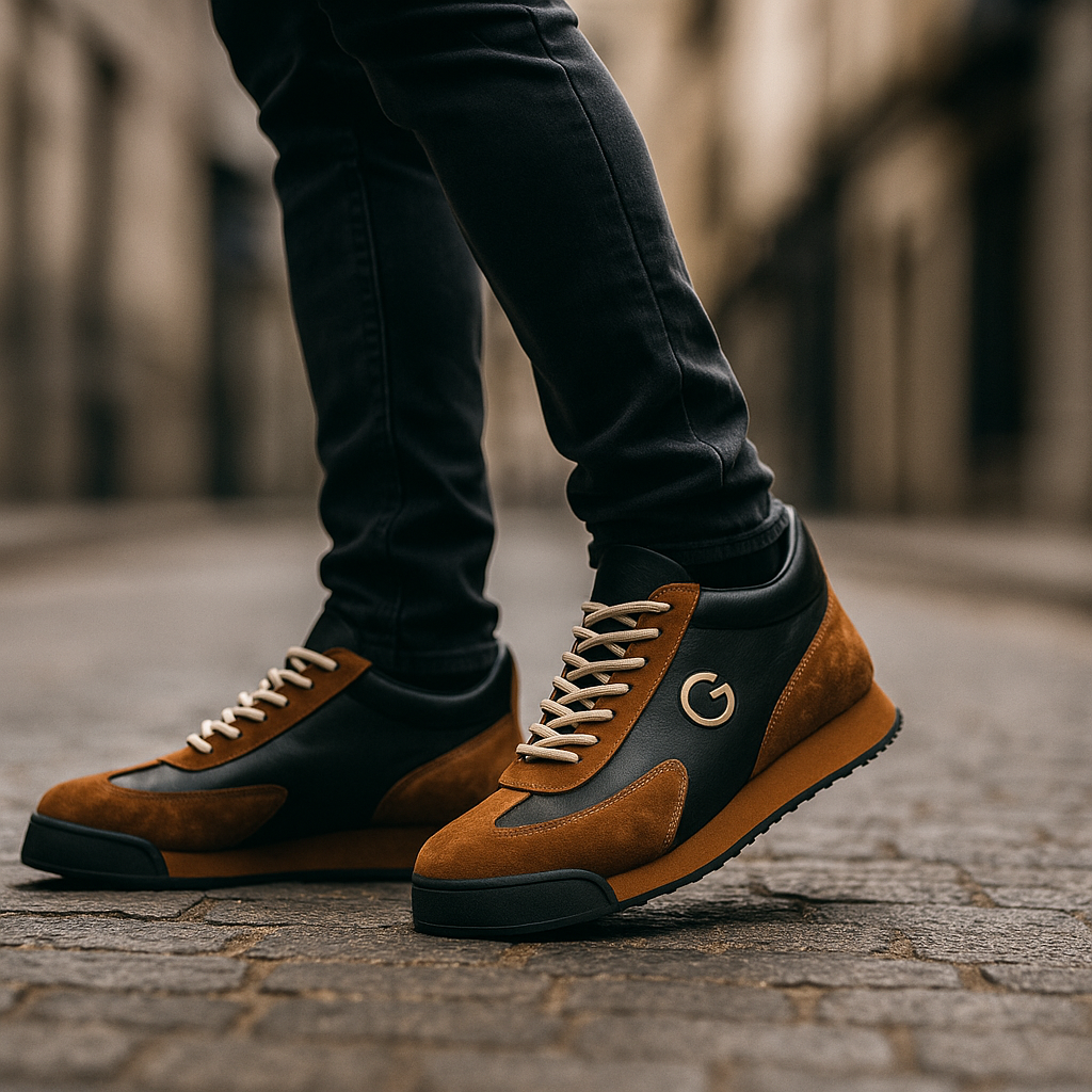 Classic comfortable everyday trainers for men | Orion -5