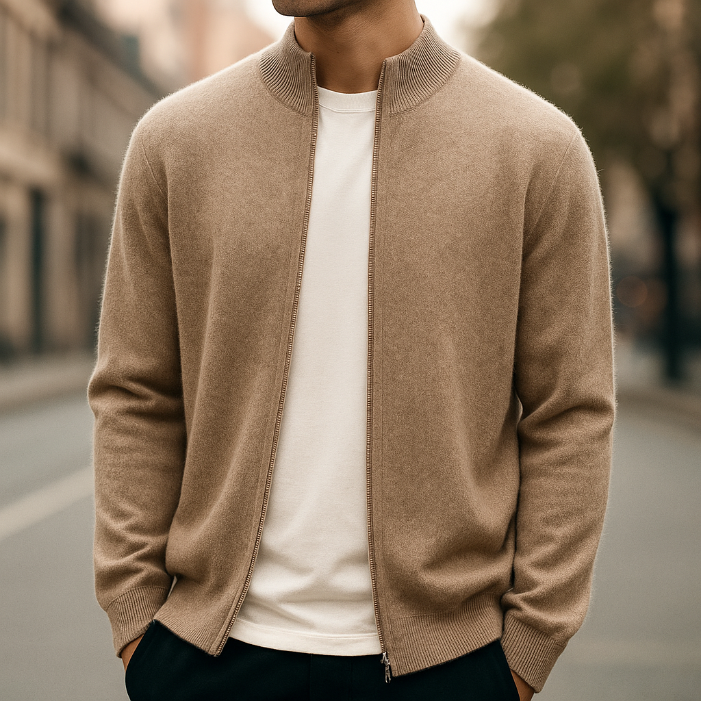 Classic cosy relaxed cardigan for men | Pauletto -8
