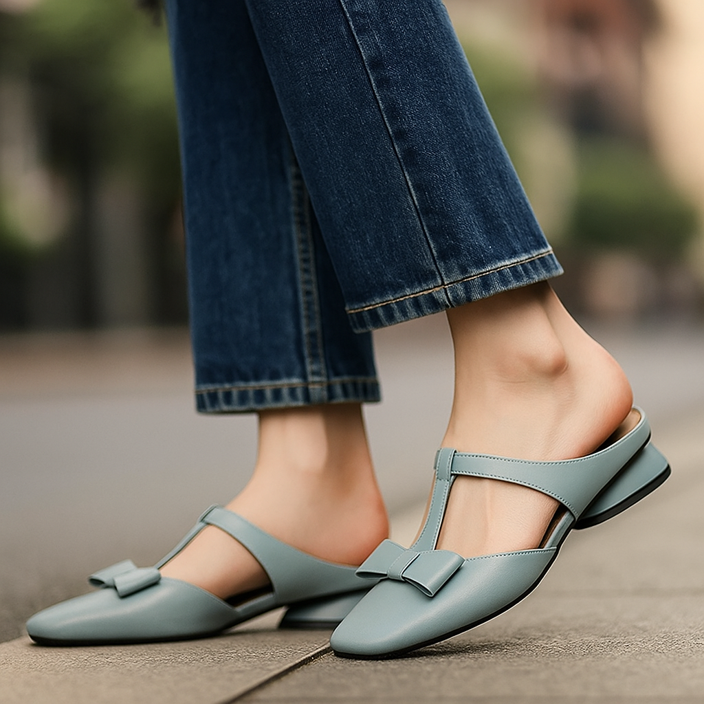 Classic elegant smart loafers for women | Alvera -1