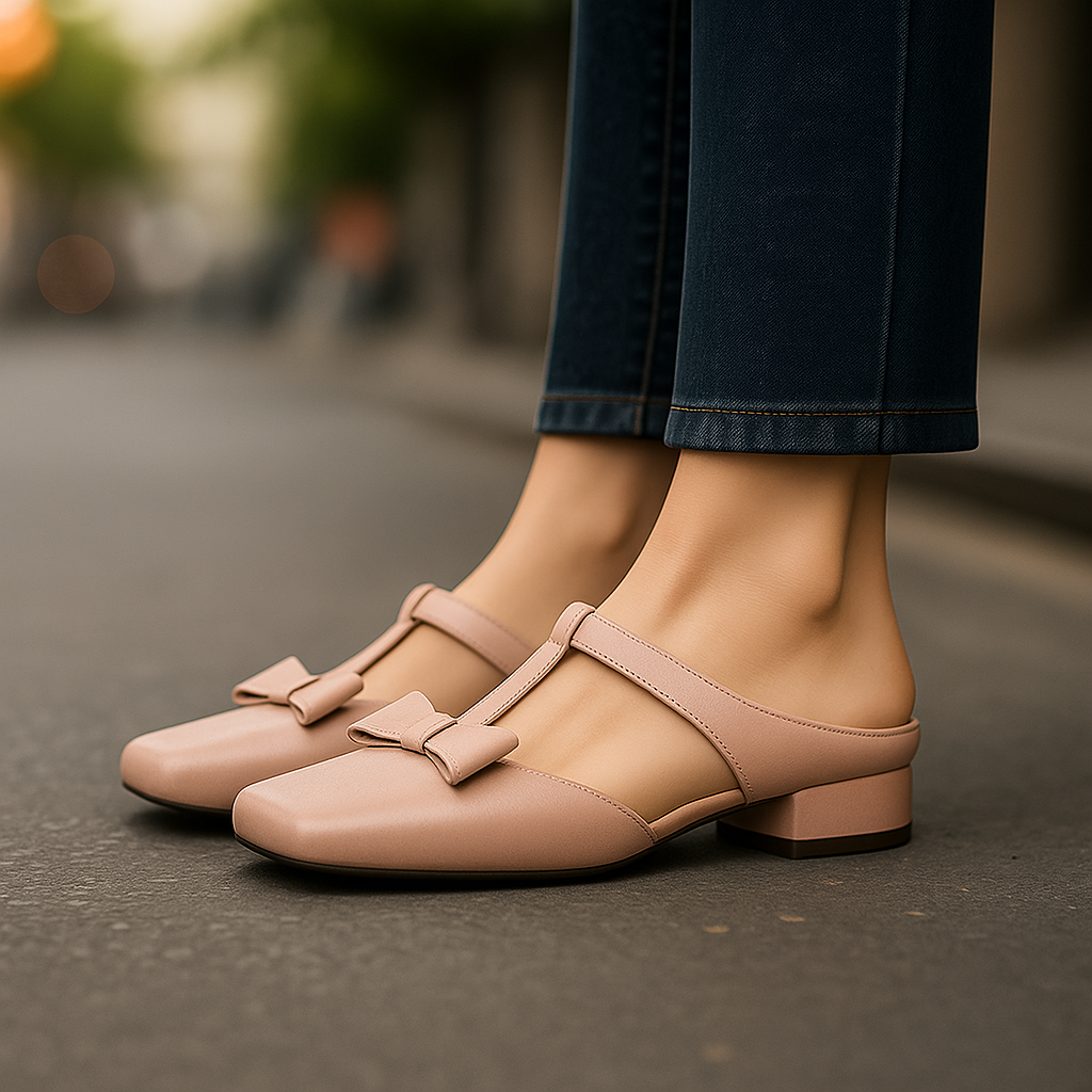 Classic elegant smart loafers for women | Alvera -3
