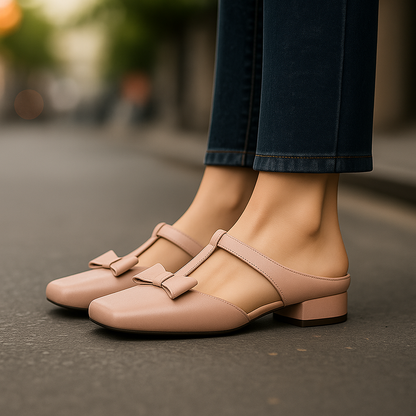 Classic elegant smart loafers for women | Alvera -3