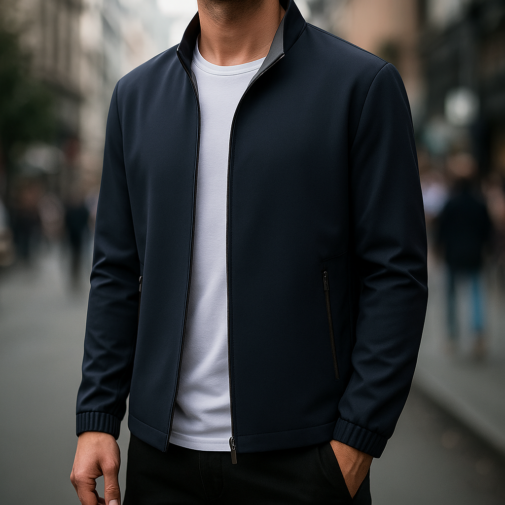 Refined everyday relaxed jacket for men | Ferrano -2