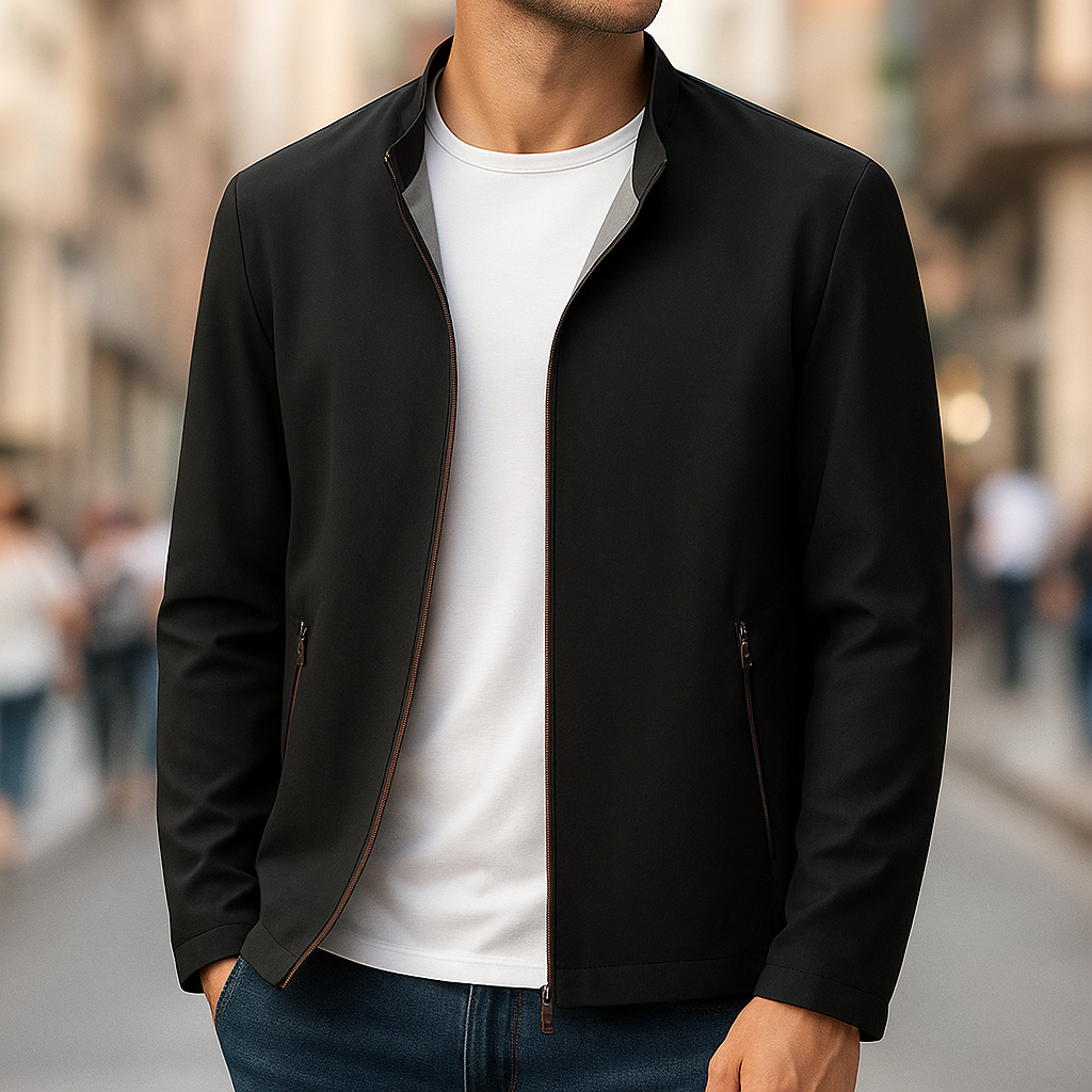 Refined everyday relaxed jacket for men | Ferrano -1