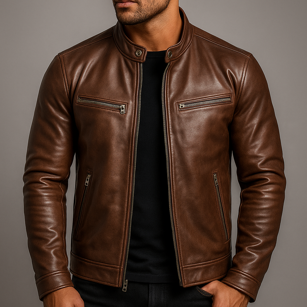 Refined lightweight relaxed jacket for men | Hawthorne -5