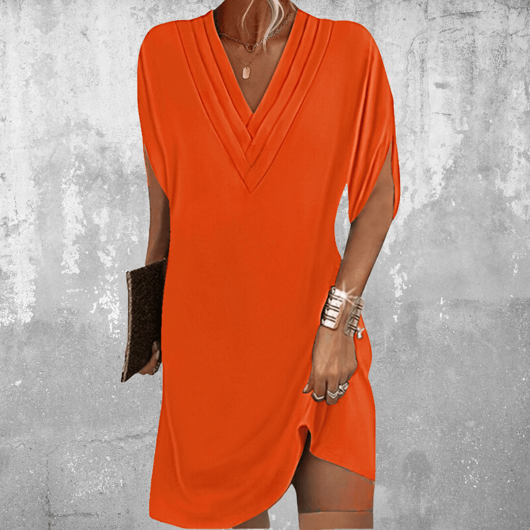 Classic elegant everyday dress for women | AMELIA -5