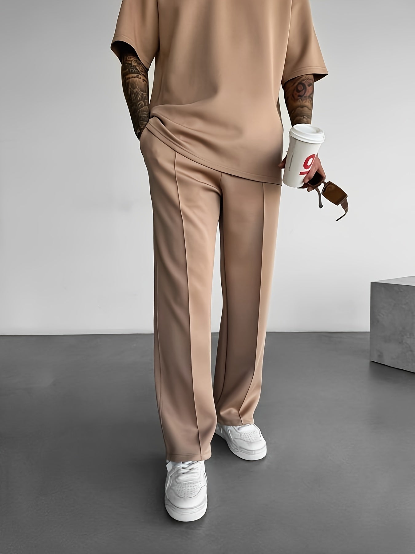 Smart everyday tailored trousers for men | Ellison -16